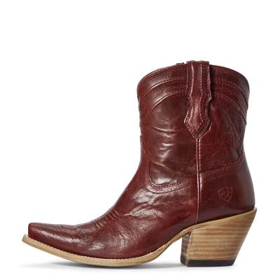 Ariat Western: Legacy X Toe Botas Western Mujer - Burdeos (YBMKT2598)